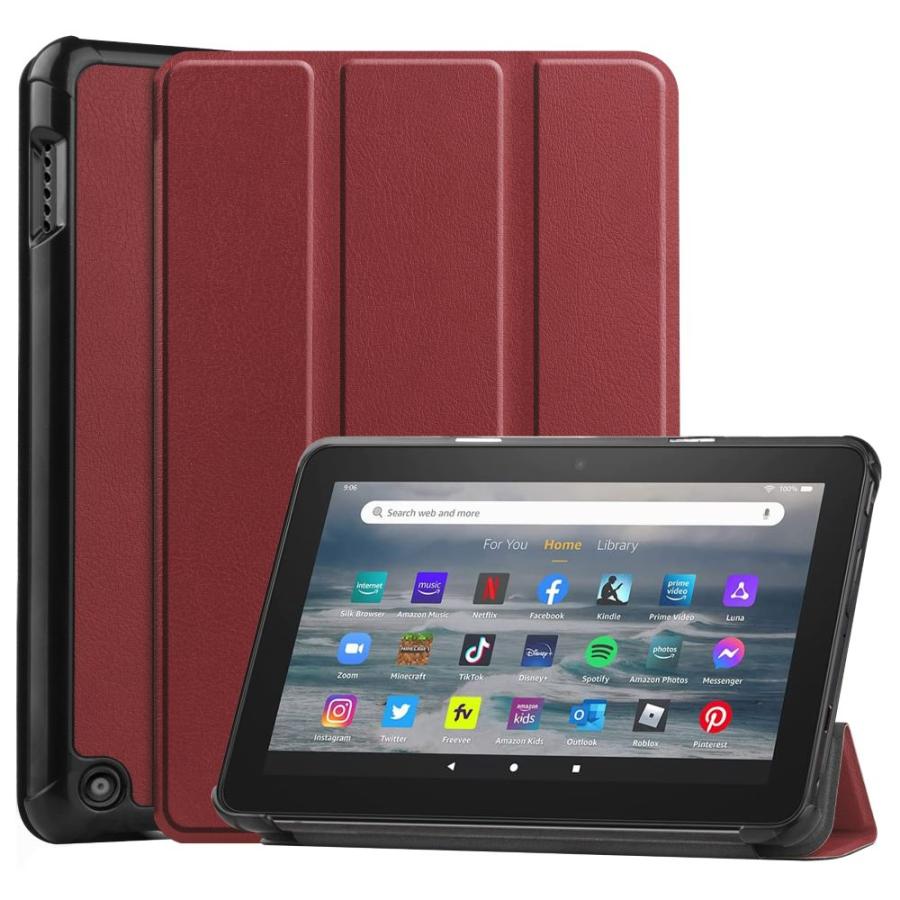 Amzon Fire7 12世代　ケース付き amazon（アマゾン） Amazon Fire 7 （2022モデル）第12世代 ケース 三