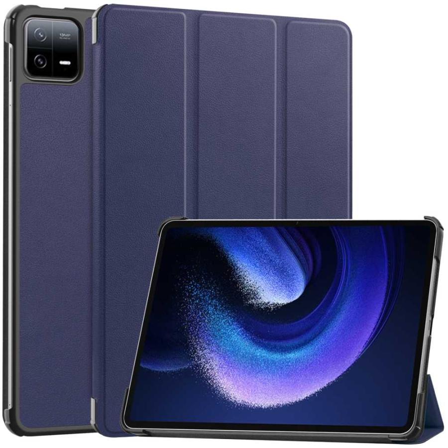 【美品】Xiaomi Pad 6　6GB+128GB ケース保護フィルム付属 シャオミパッド / Xiaomi Pad 6 Pro 三折りカバー PUレザーカバー 保護