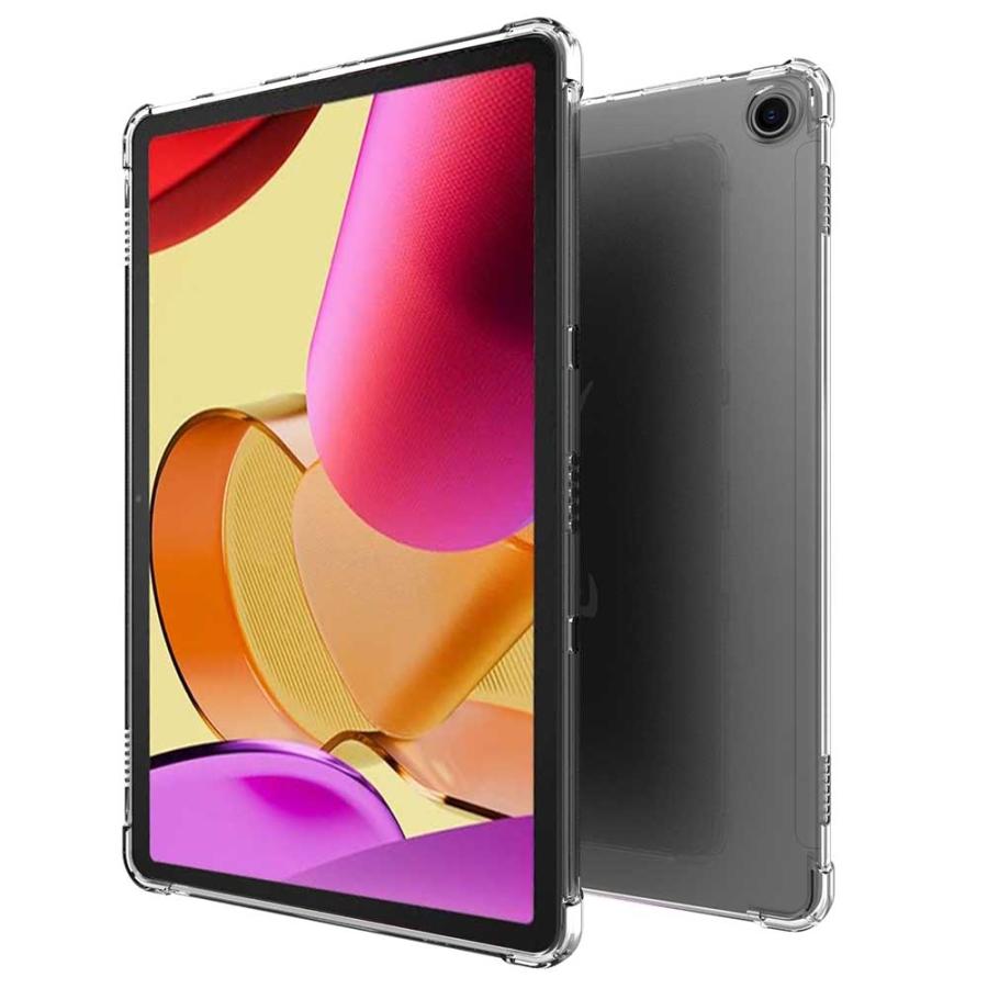 美品Fire Max 11 タブレット64GB ガラスフィルムとクリアケース付 Fire MAX 11インチ 用 タブレット ケース クリアケース 透明 コーナー
