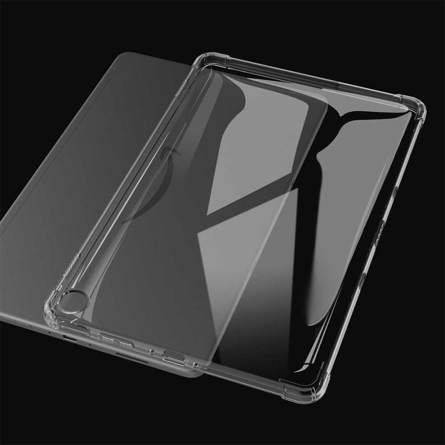 Fire MAX 11インチ 用 タブレット ケース クリアケース 透明 コーナー