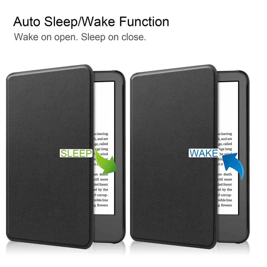 Kindle 第11世代 2022 電子書籍 ケース カバー 薄型 軽量型 PUレザー