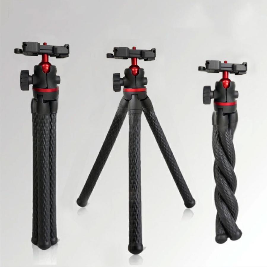 送料無料 一眼レフ デジカメ 対応 スマホ ホルダー付 1/4カメラネジ