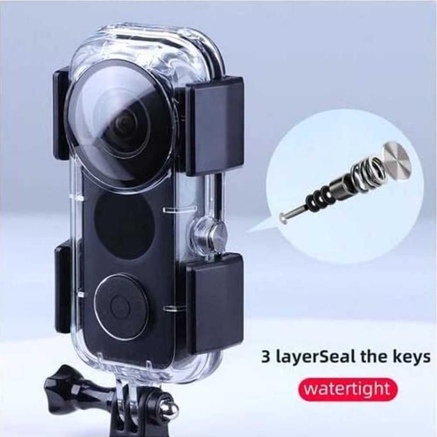 Insta360 インスタ360 ONE X2 専用 防水ハウジングケース ダイブ Insta360 インスタ360 ONE X2 専用 防水ハウジングケース ダイブ