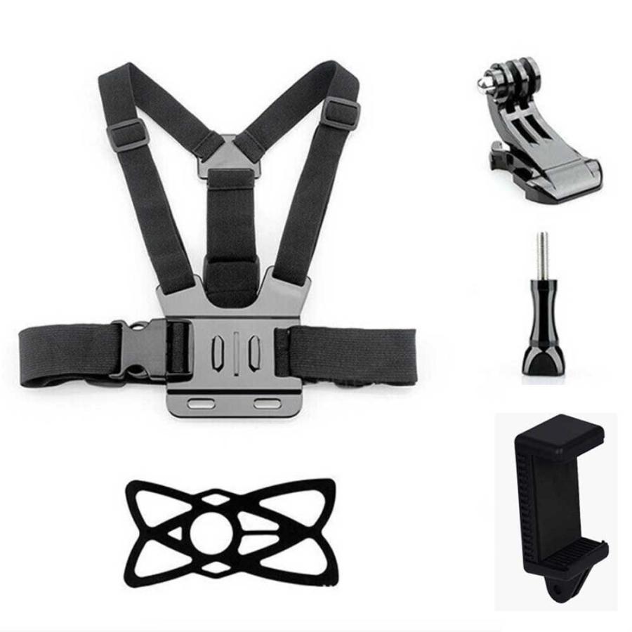 送料無料 ゴープロ GoPro HEROシリーズ スマホ 対応 チェストマウント5