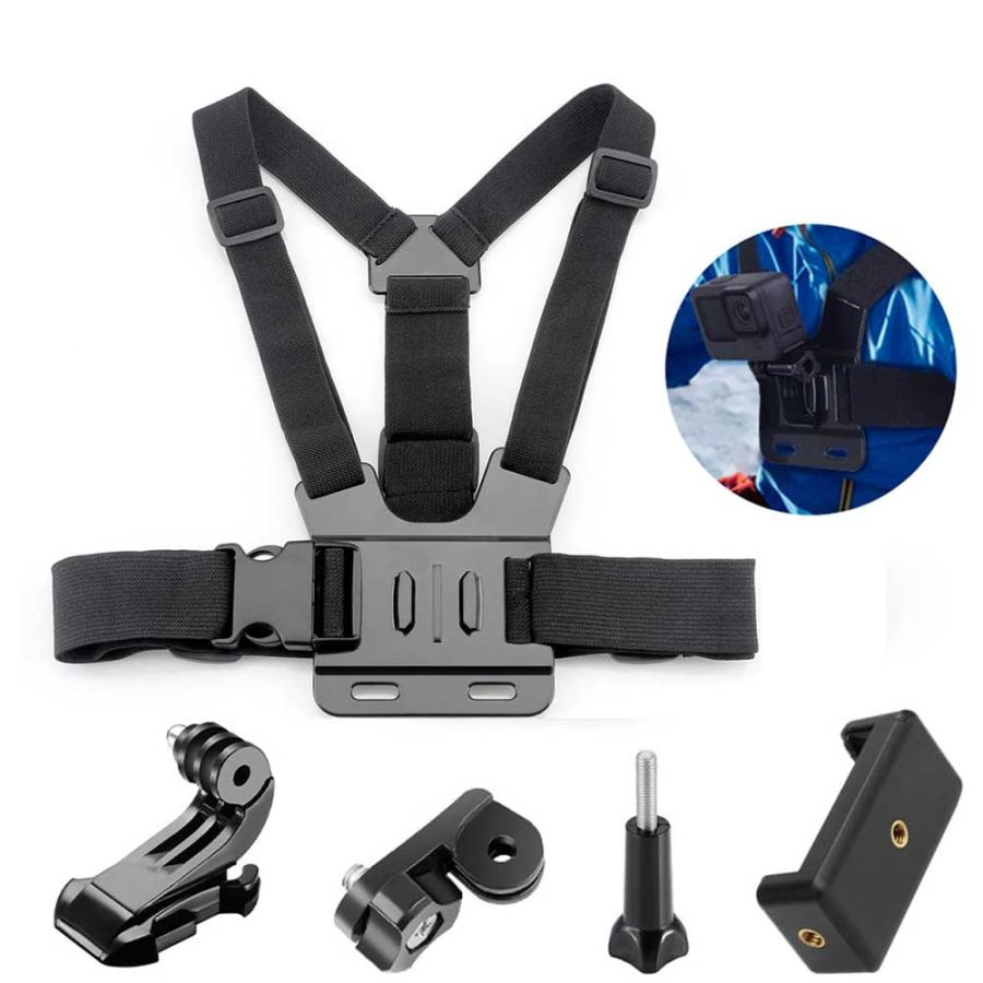 スマホアクセサリー GoPro 5 hero 送料無料 ゴープロ GoPro HEROシ リーズ スマホ 対応 チェストマウント