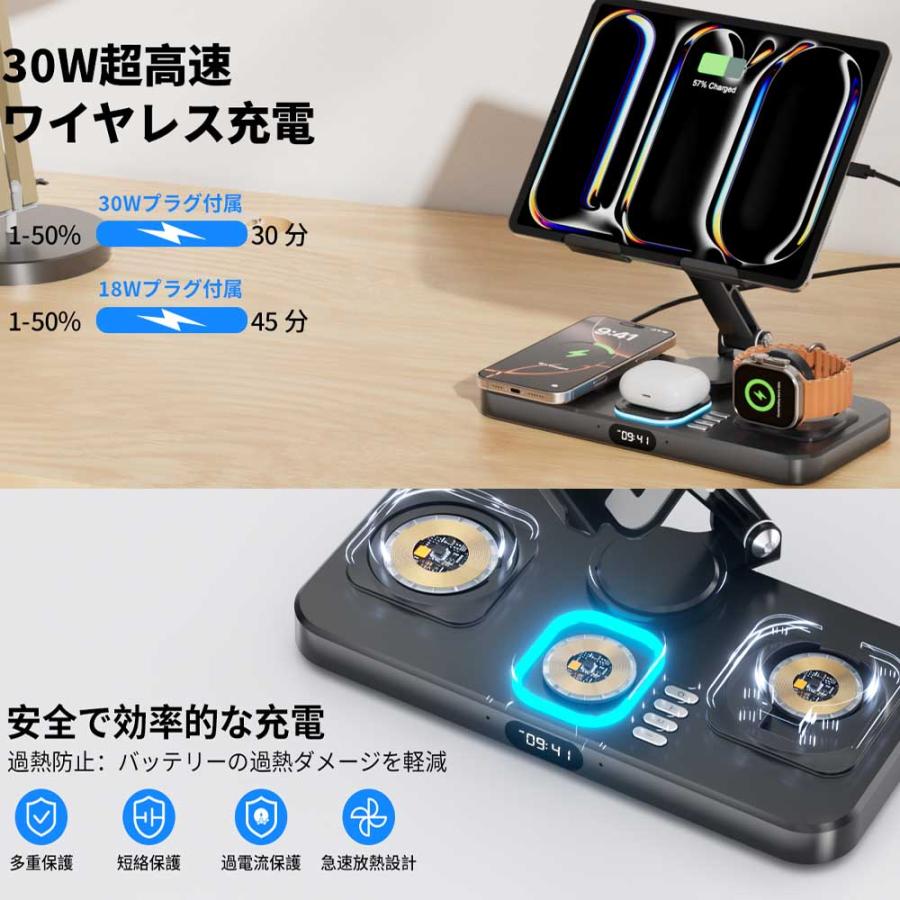 AirPods本体 ワイヤレス充電対応 アウトレット】AirPods／AirPods Pro対応 ワイヤレス充電器(OWL