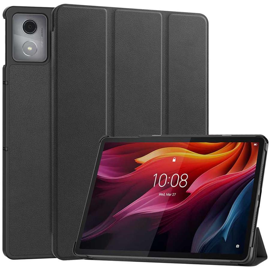 Androidタブレット本体 レザーケース付き レノボ Lenovo Tab K11 Plus / 11.45インチ/ TB352FU TB352XU 用 三