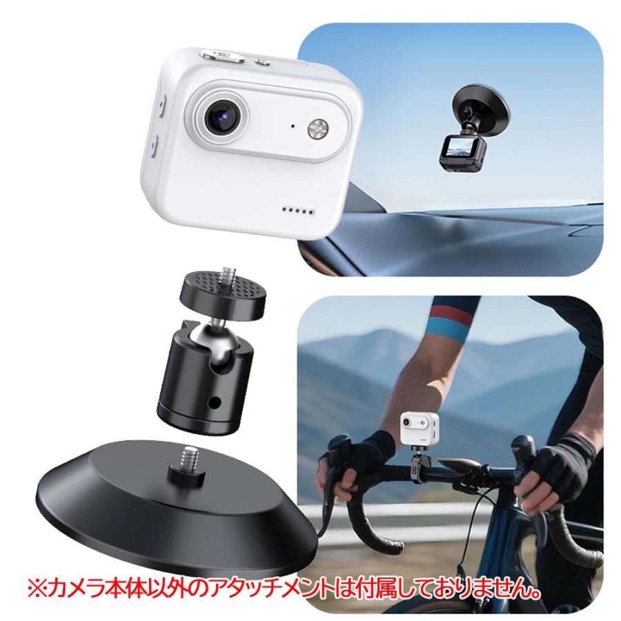 Y360 アクションカメラ 光学ガラスレンズ 140°広角 2inchモニター搭載