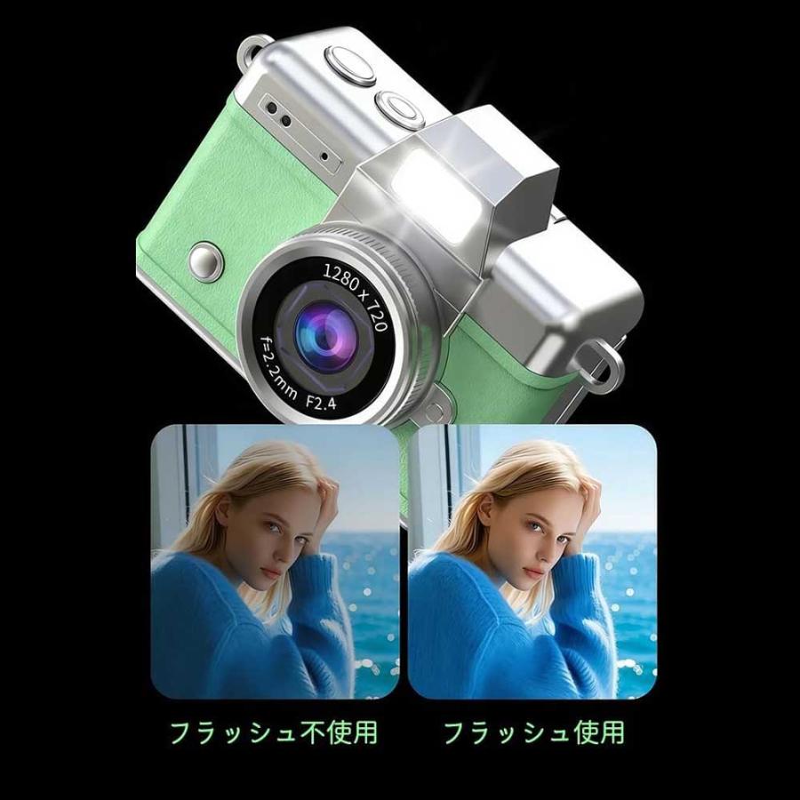 2カラー/ 超小型 デジタルカメラ / LK-027 ミニカメラ 180°回転