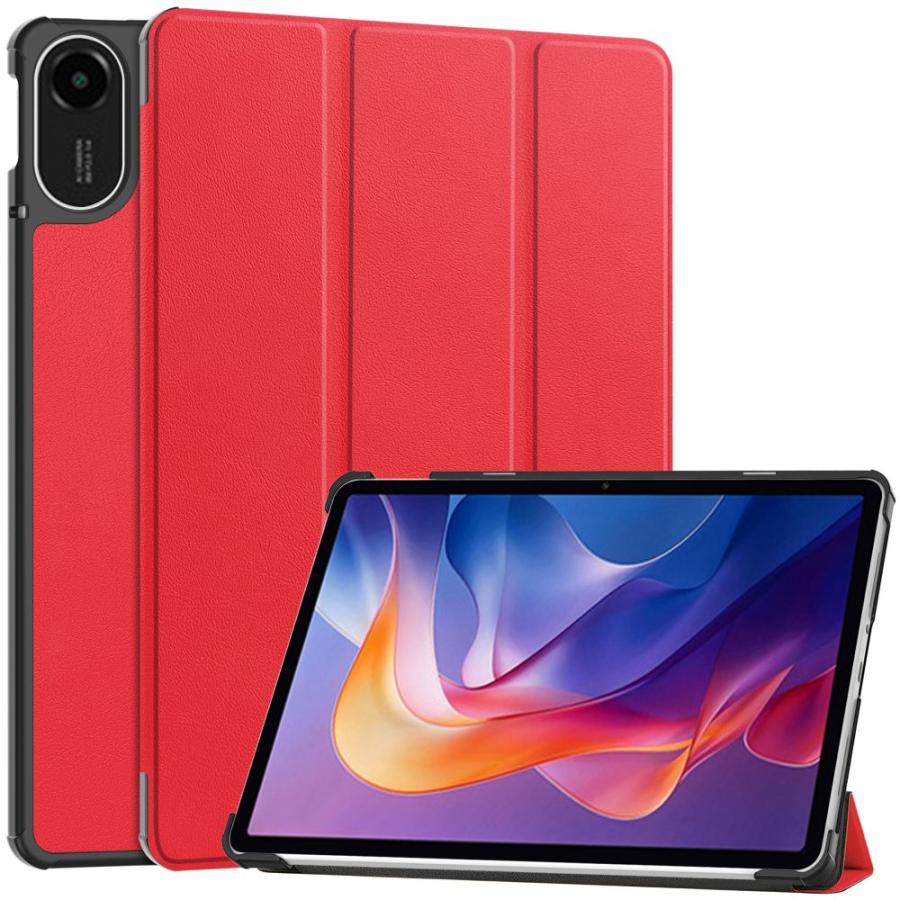 14カラー レドミパッド / Redmi Pad 2 4G 用 ケース 三折りカバー PU