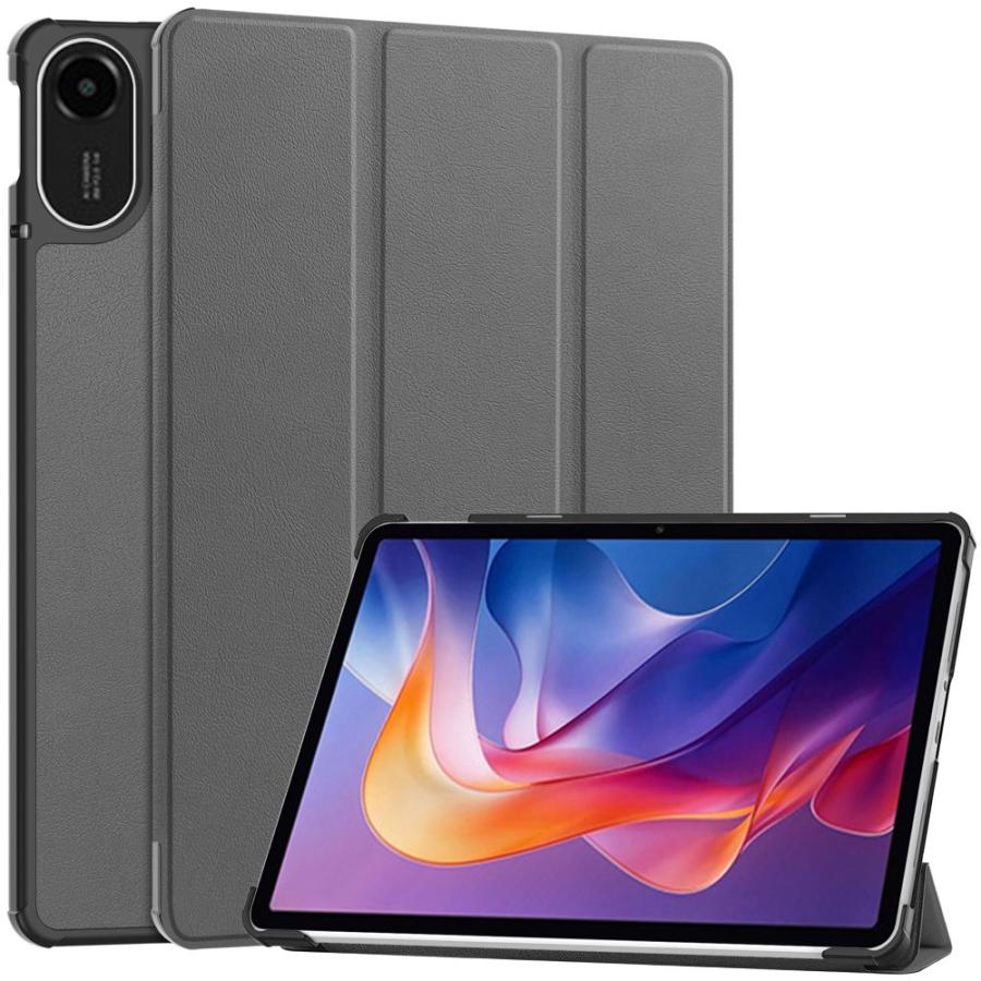 14カラー レドミパッド / Redmi Pad 2 4G 用 ケース 三折りカバー PU