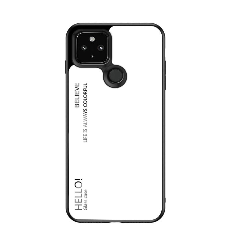 Google Pixel 4a (5G) 背面ガラスシェルケース pcastore 通販