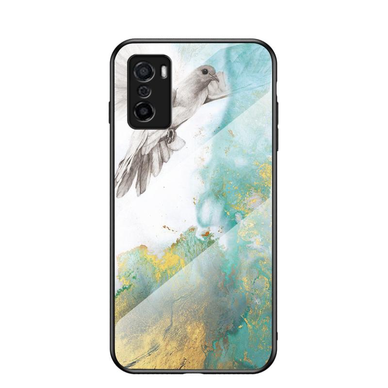 OPPO A A55s 5G オッポA55s ガラスケース 大理石調 背面ガラス OPPO A A55s 5G オッポA55s ガラスケース 大理石調 背面ガラス