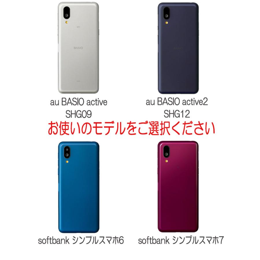 シンプルスマホ au BASIO active2 SHG12 / active SHG09 SoftBank