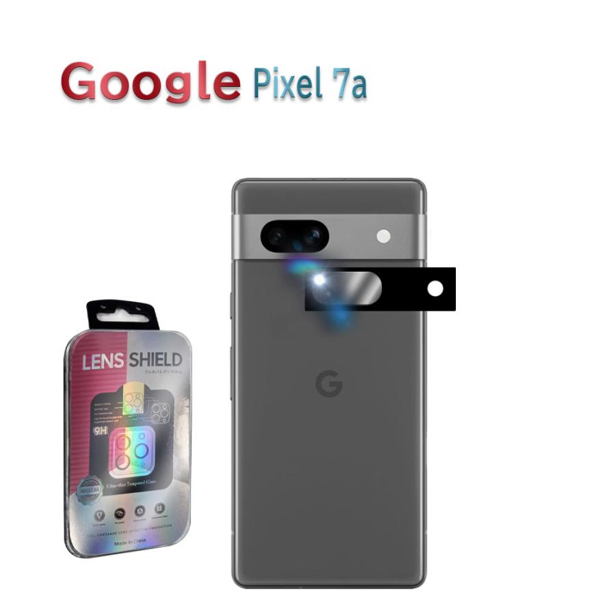Google Pixel 7a / 8a 9a 10a 用 カメラレンズ保護ガラスフィルム 保護