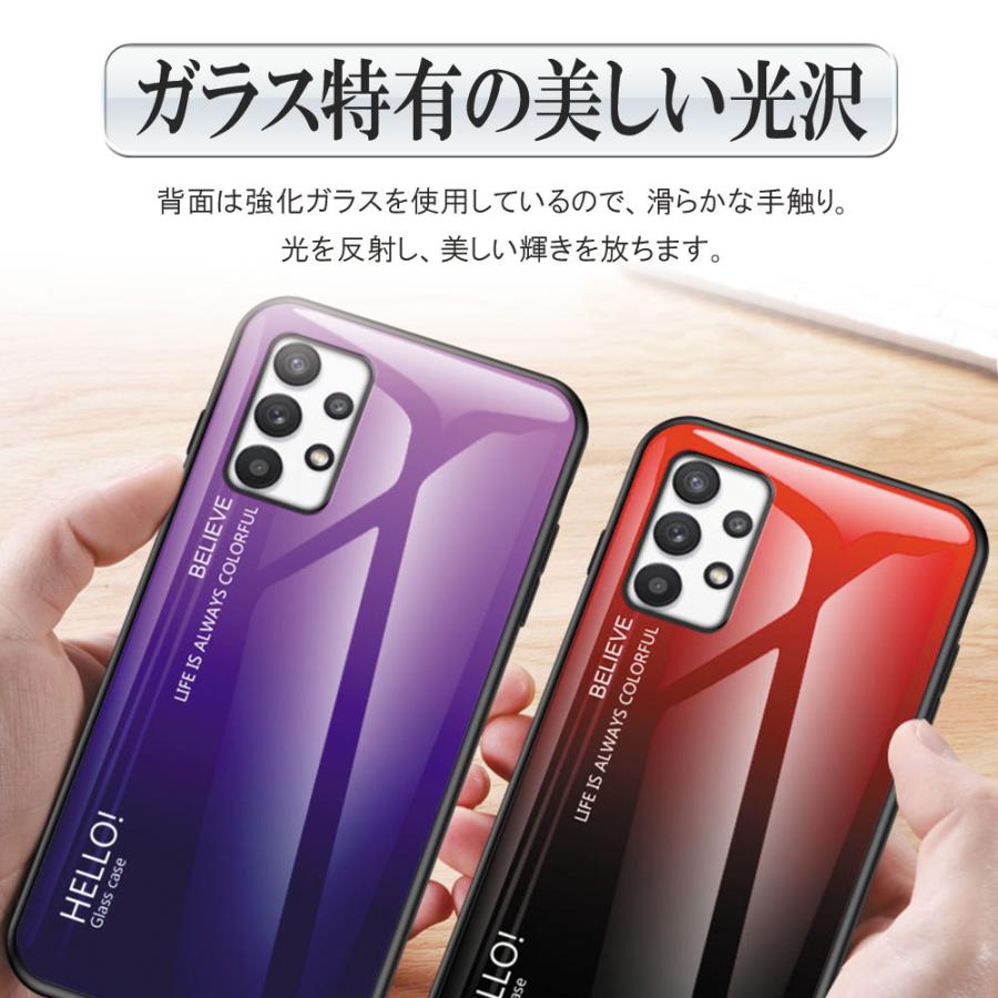 Galaxy A A53 5G SC-53C SCG15 ギャラクシーA53 TPUケース 背面ガラス