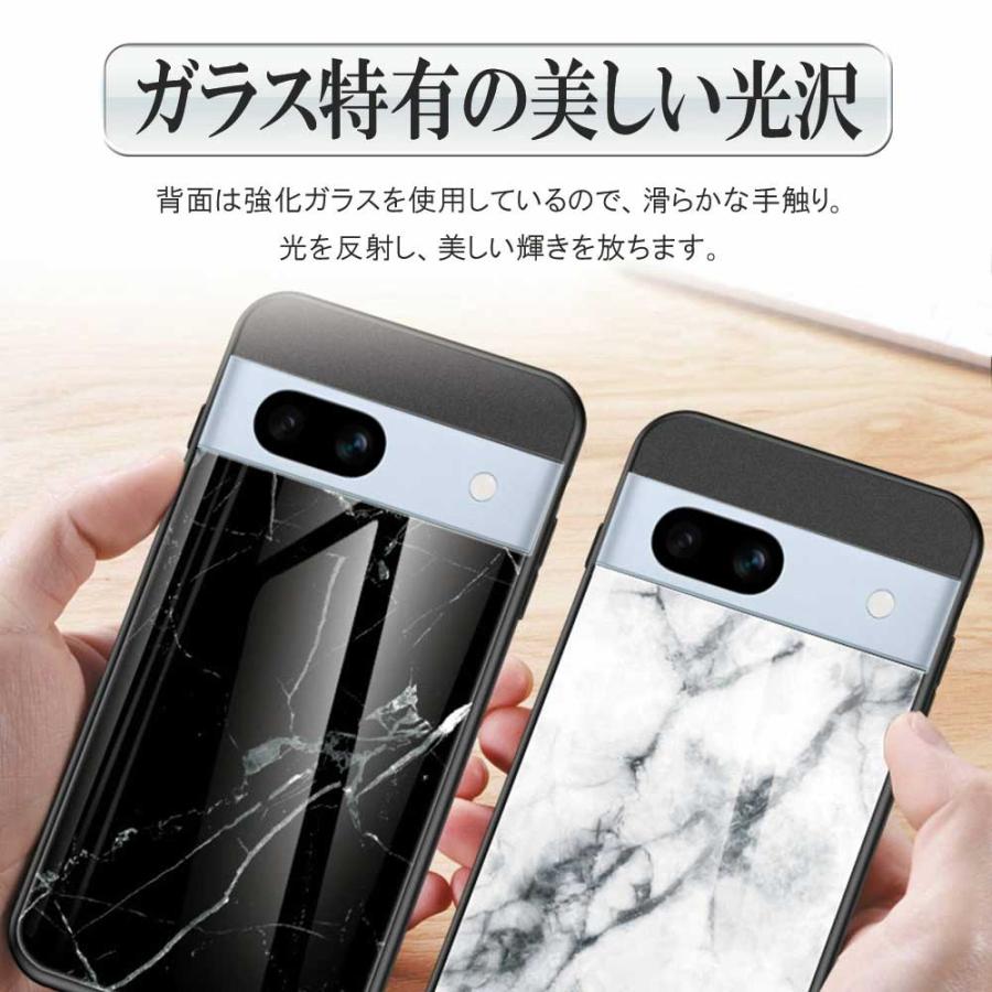 Google Pixel 7a グーグルピクセル7a ガラスケース 背面ガラス TPU