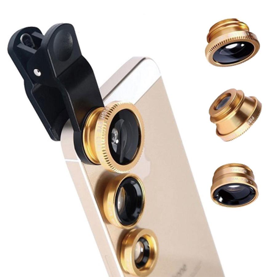 セルカレンズセット 自撮りレンズ 3in1 SELFIE CAM LENS SET 0.67x広角