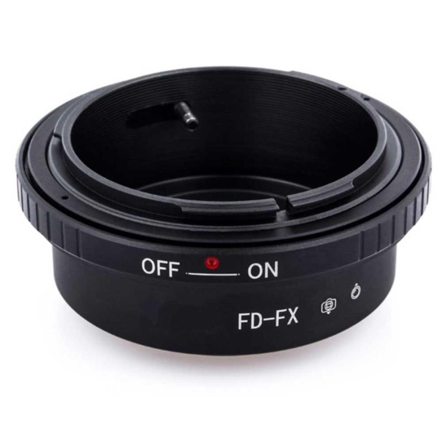 Canon F-1 後期CanonFD55mm F1.2Eマウント変換アダプター キヤノン（Canon） FD-FX FDマウント → フジ Xマウント変換