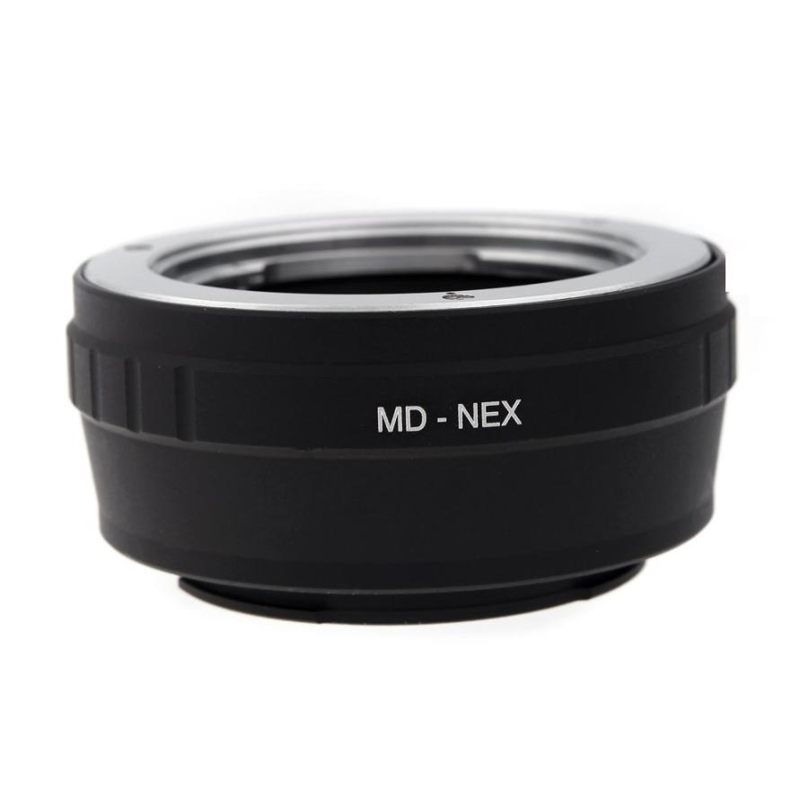 人気のファッションブランド！MD-NEX マウントアダプタ Minolta NEX Sony MDレンズー Eカメラ装着用レンズアダプターリングマウント変換アダプター  レンズアクセサリー