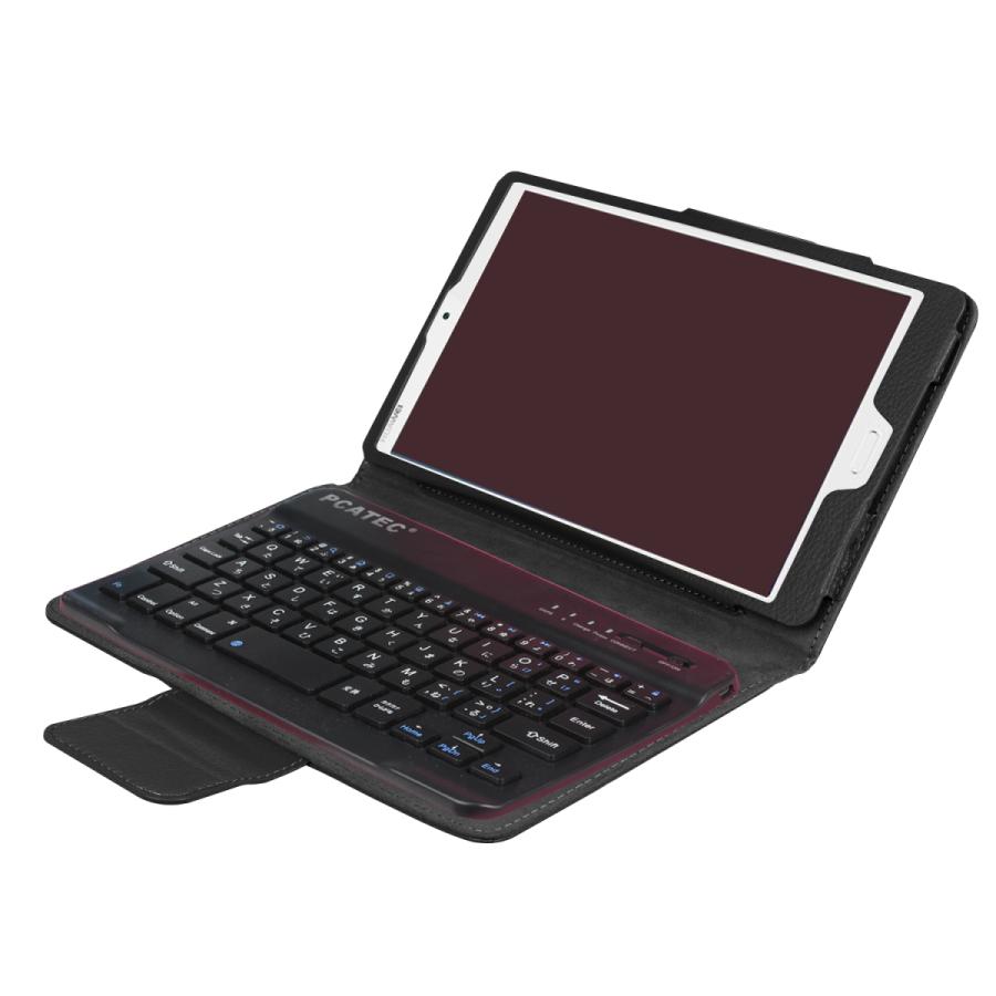 docomo dtab Compact d-01J/Huawei MediaPad M3 8.4専用レザーケース付き Bluetooth キーボード☆日本語入力対応☆ブラック｜pcastore｜02