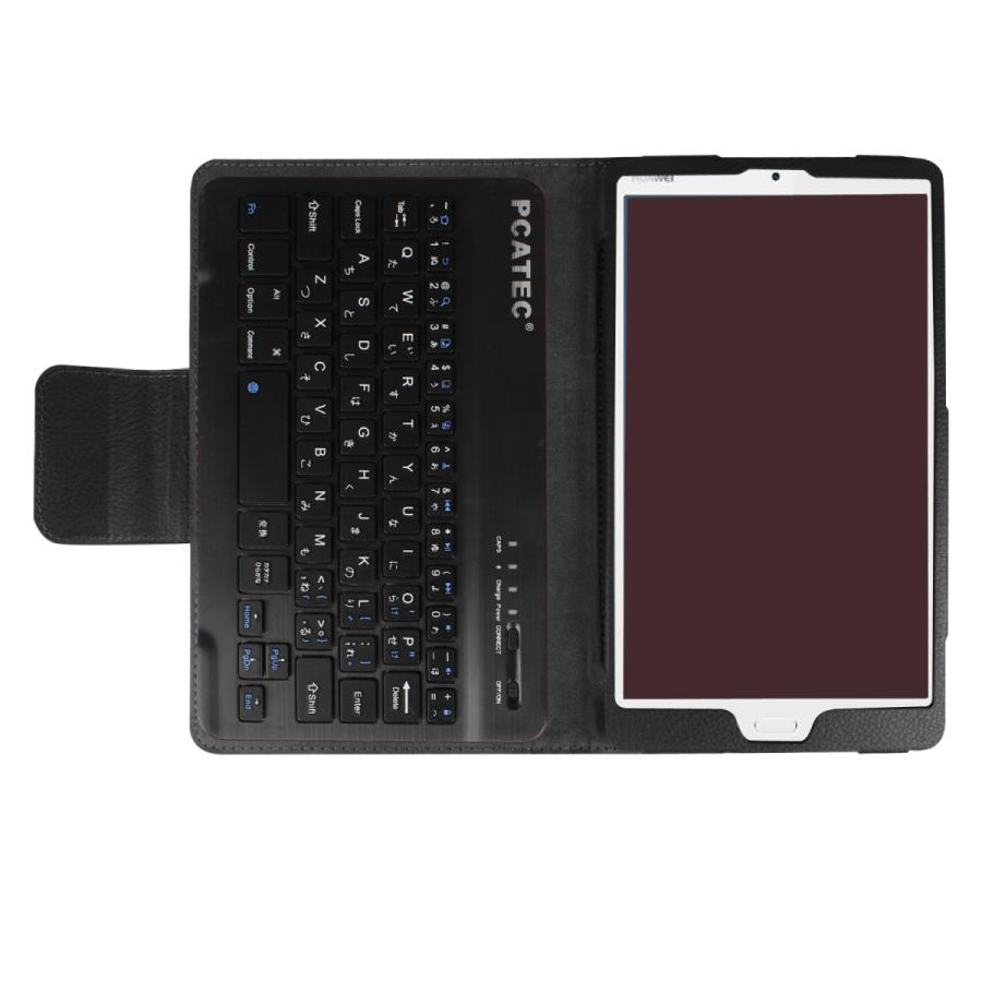 docomo dtab Compact d-01J/Huawei MediaPad M3 8.4専用レザーケース付き Bluetooth キーボード☆日本語入力対応☆ブラック｜pcastore｜04