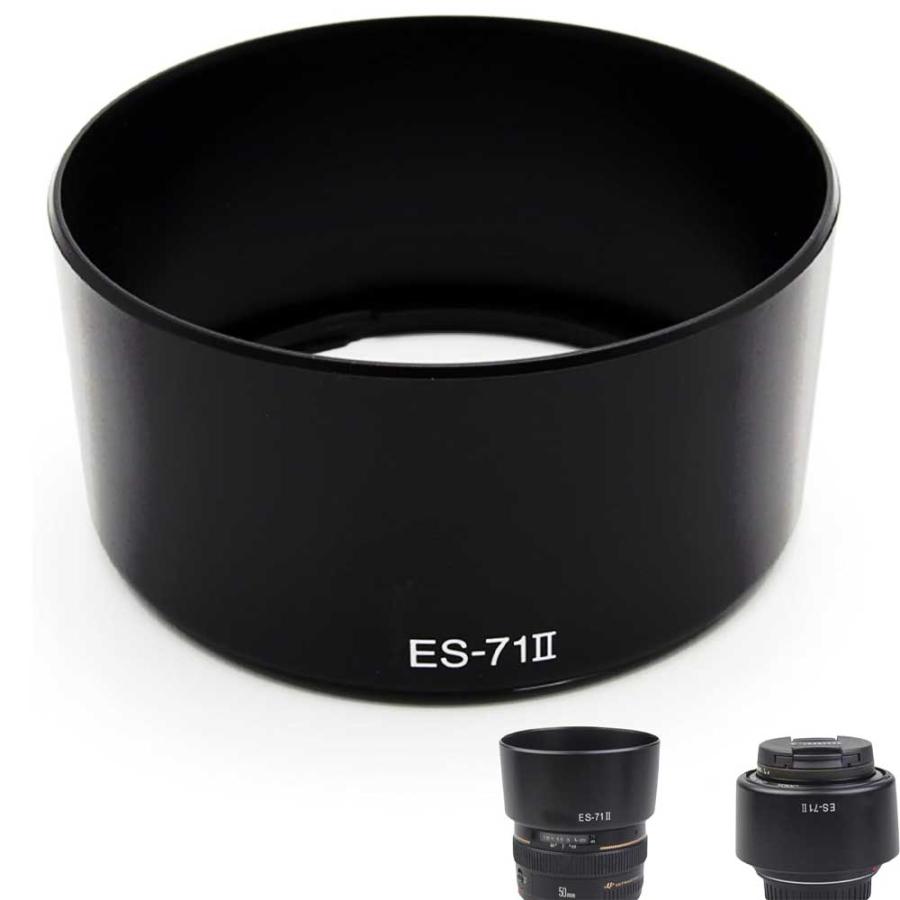 送料無料】Canon レンズフード 互換品 ES-71II Canon EF 50mm f / 1.4