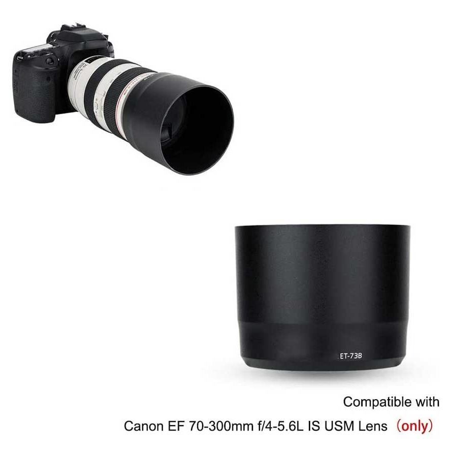 Canon 可逆式 レンズフード 互換品 ET-73Bマウントレンズフード