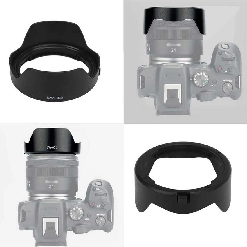 キヤノン（Canon） Canon EW-65B 可逆式 レンズフード 花形 互換品 