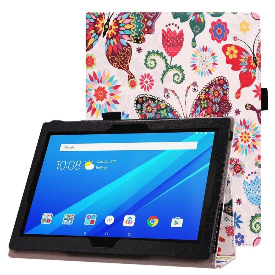 Lenovo TAB4 レノボ / 10 10.1インチ 701LV 702LV ケース 二つ折カバー
