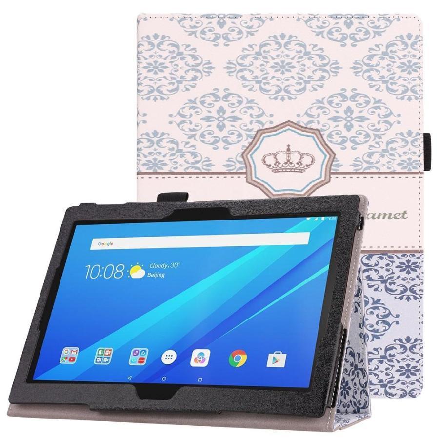 Lenovo TAB4 レノボ / 10 10.1インチ 701LV 702LV ケース 二つ折カバー