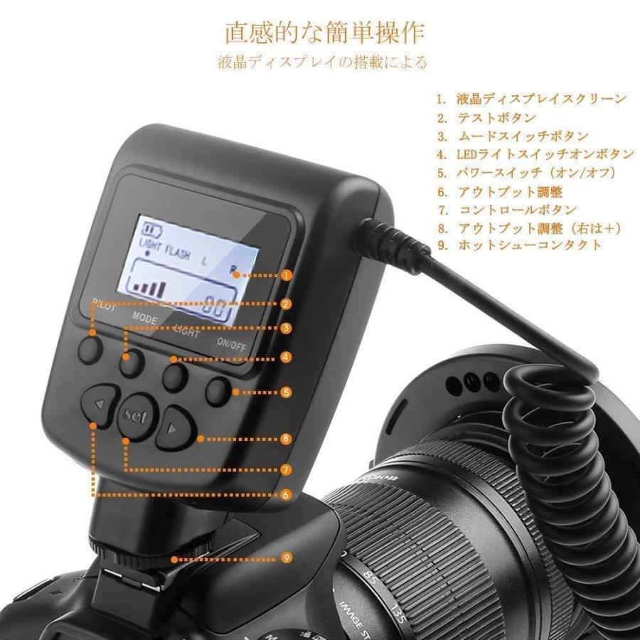 カメラ/一眼レンズカメラ用 接写専用ストロボ LED 48球 マクロ カメラ/一眼レンズカメラ用 接写専用ストロボ LED 48球 マクロ