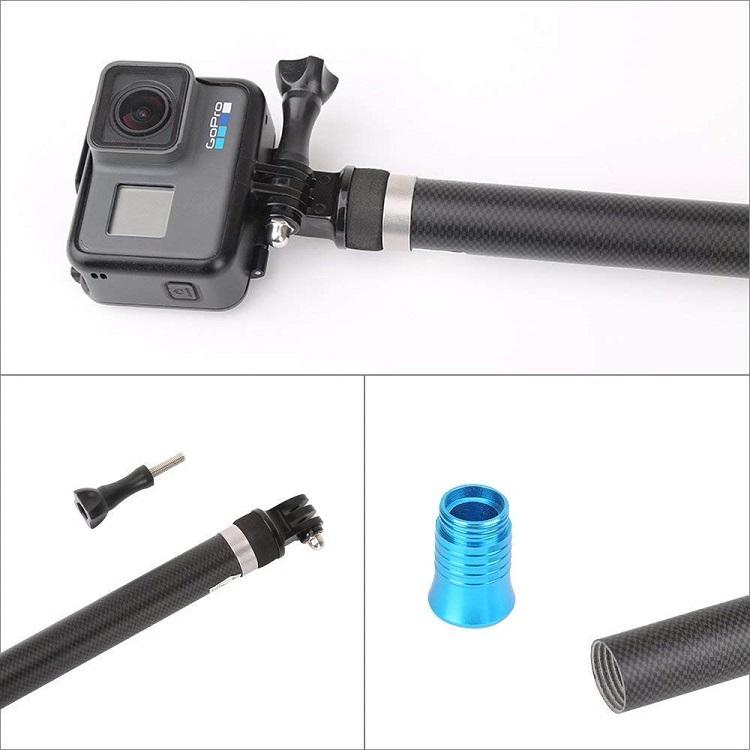 GoPro（ゴープロ） 送料無料 他 アクションカメラ 対応 自撮り棒 伸縮