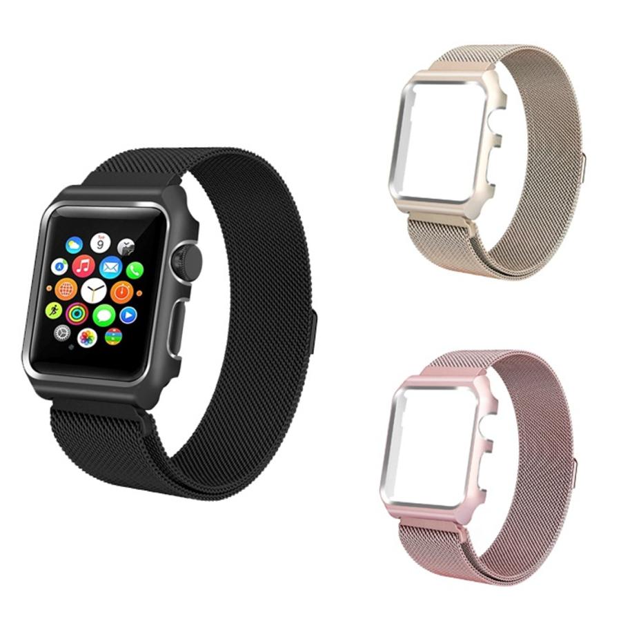 Apple Watch - ★ステンレスバンド＋ケース付★新品★Apple Watch４GPS４４ｍｍ ☆ステンレスバンド＋ケース付☆新品☆Apple Watch4GPS44mm
