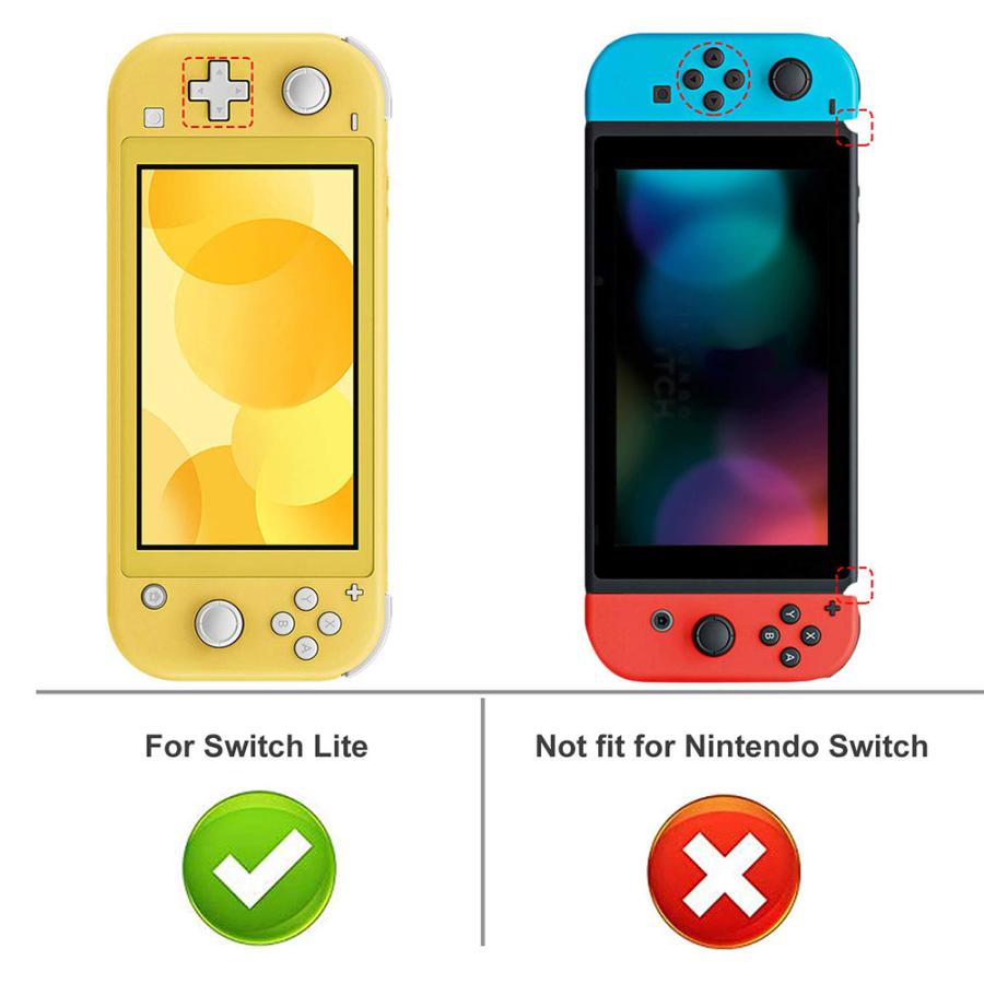 TPUクリアケース スイッチライト用 カバー ソフトカバー Switch Lite