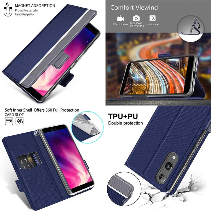 Rakuten hand 4G版　未使用品　おまけのケース付き Rakuten Hand スマホケース 楽天ハンド 4G 5G 手帳型ケース カバー