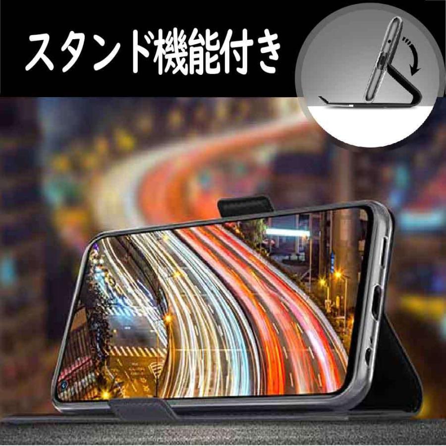 Redmi Xiaomi Note 9T レドミ ノート スマホケース 手帳型 ツートン