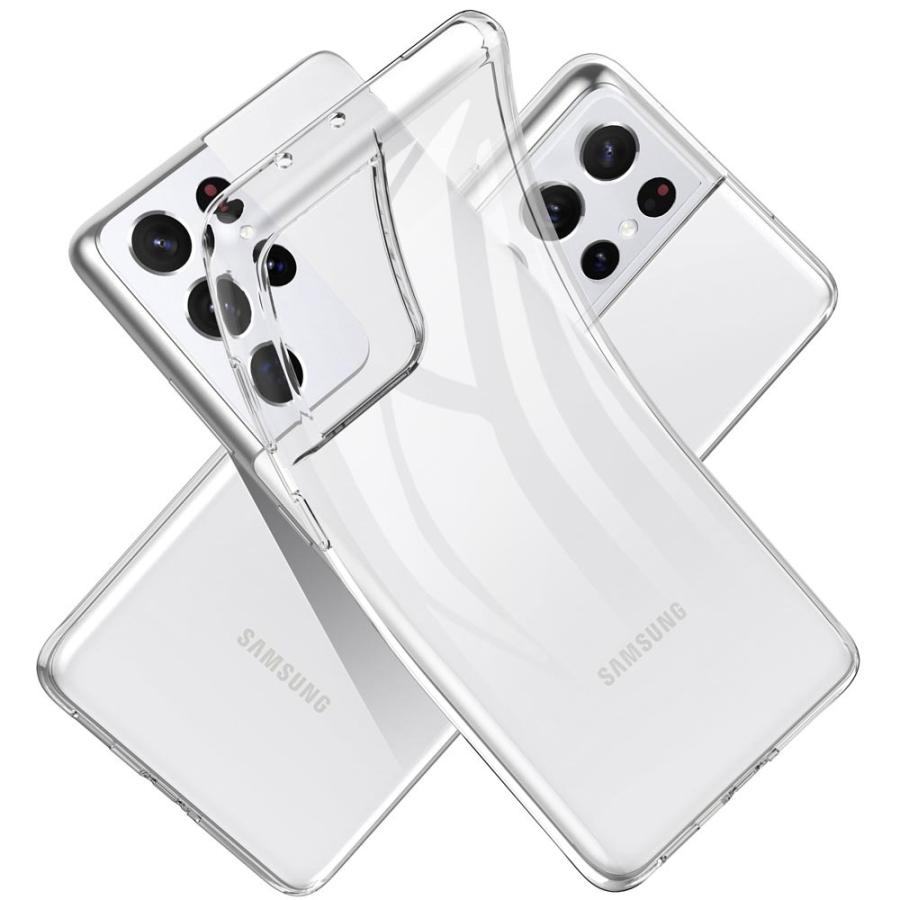 Galaxy S ギャラクシーS21 ソフトケース クリア S21 5G SC-51B SCG09