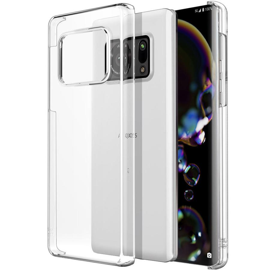 AQUOS R R6 SH-51B ハード クリア ケース 保護ケース・カバー ポリカーボネート素材 : pcastore - 通販 ...