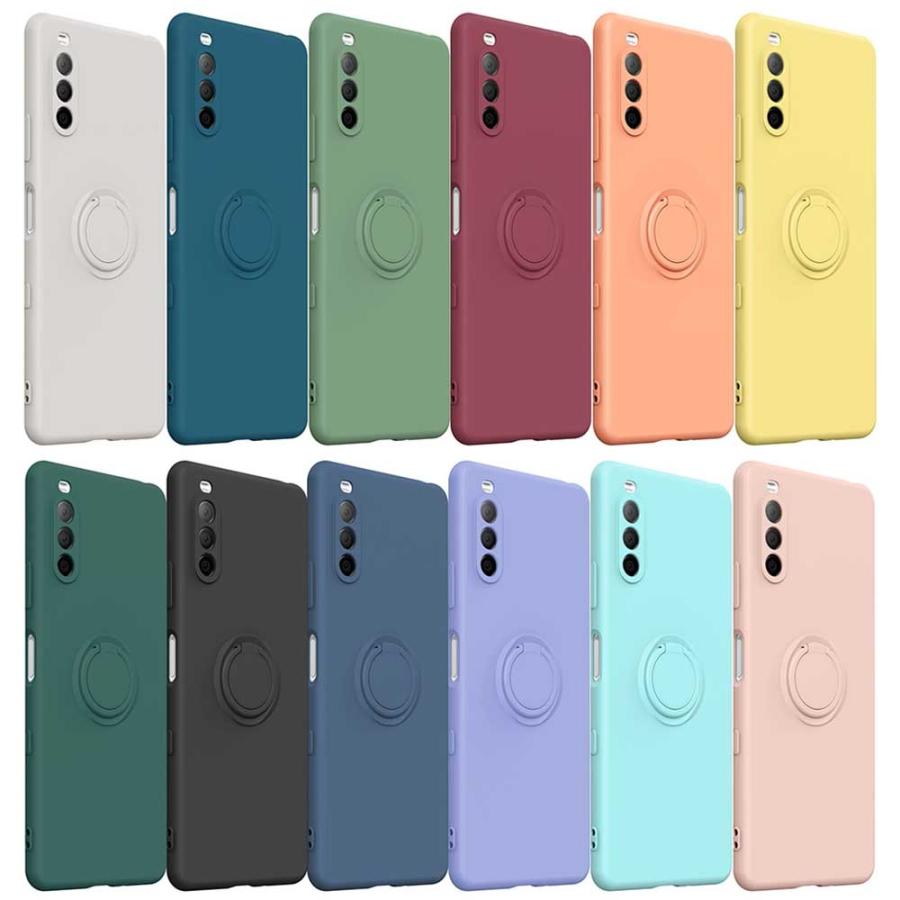 Xperia 10 III SO-52B SOG04 エクスペリア10マーク3 ソフトケース 360