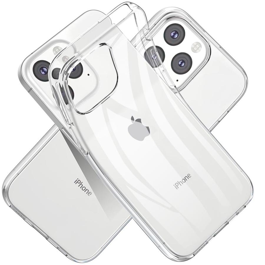 iPhone13 シリーズ 13mini Pro ProMax クリアケース ソフトケース TPU 
