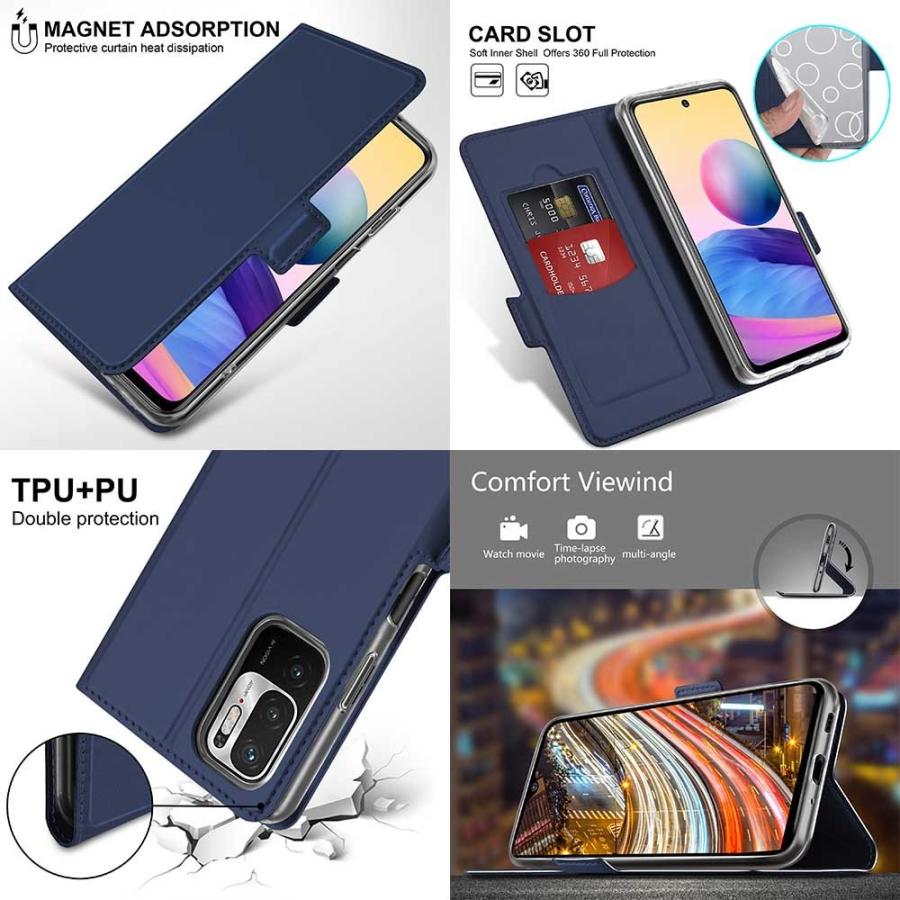 Redmi Xiaomi Note 10 JE XIG02 ケース 手帳型ケース カバー シンプル