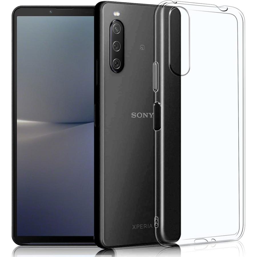 Xperia 10 V SO-52D SOG11 ソフトケース TPU保護ケース・カバー 耐衝撃