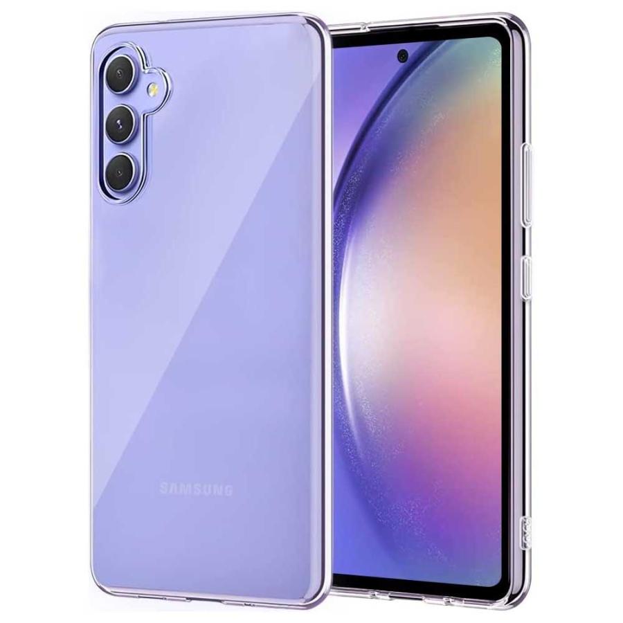 Samsung Galaxy A54(5G) - SCG21 ソフトケース付き Galaxy A54 5G SC-53D SCG21ソフトケース カバー TPU クリアケース 耐