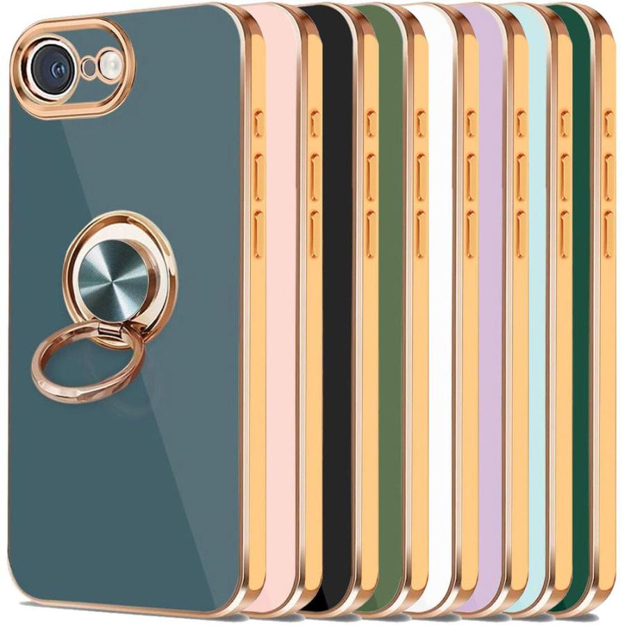iPhone 17e / 16e ケース カバー ソフトケース リング TPU保護ケース
