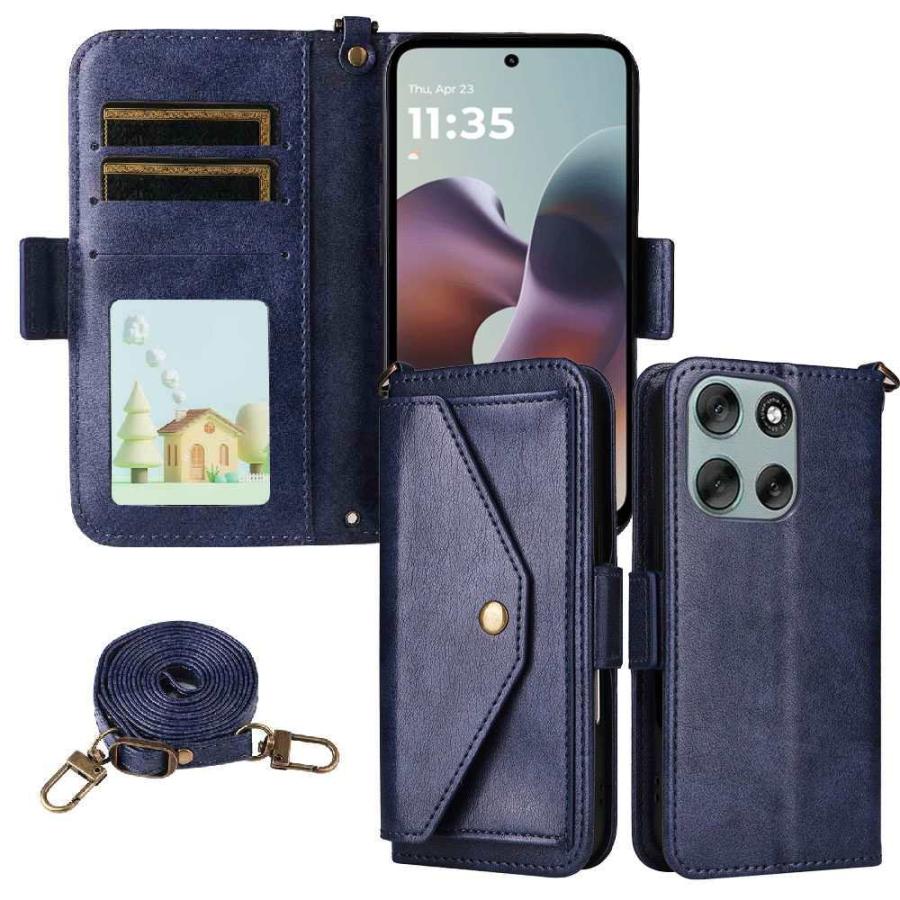 motorola moto g66j 5G / g56 5G用ケース 手帳型 ショルダー
