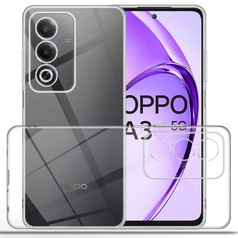 OPPO A3 5G ケース カバー TPU ソフトケース TPU保護 耐衝撃 透明