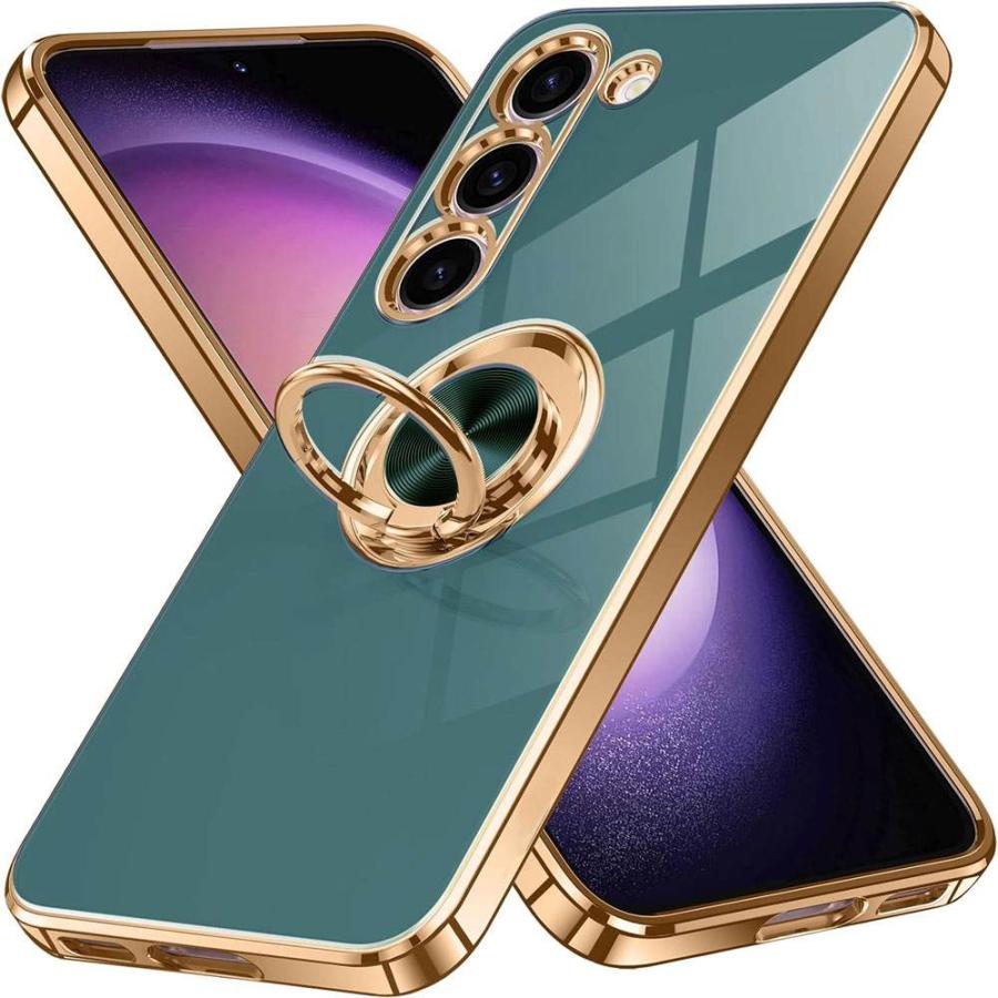 Galaxy S24 FE SCG30 au スマホケース カバー ソフトケース リング TPU