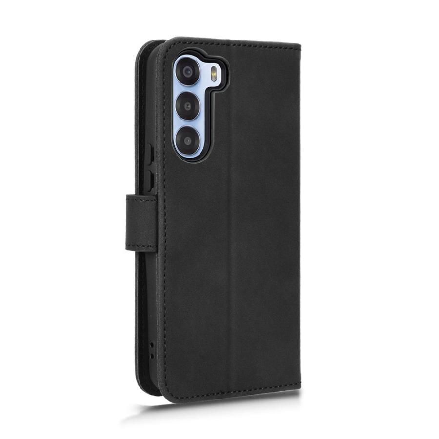 nubia S 5G A403ZTスマートフォン ブラック 3カメラ ケース付き nubia S 5G A403ZT スマホPUレザーカバー ケース 手帳型 マグネット