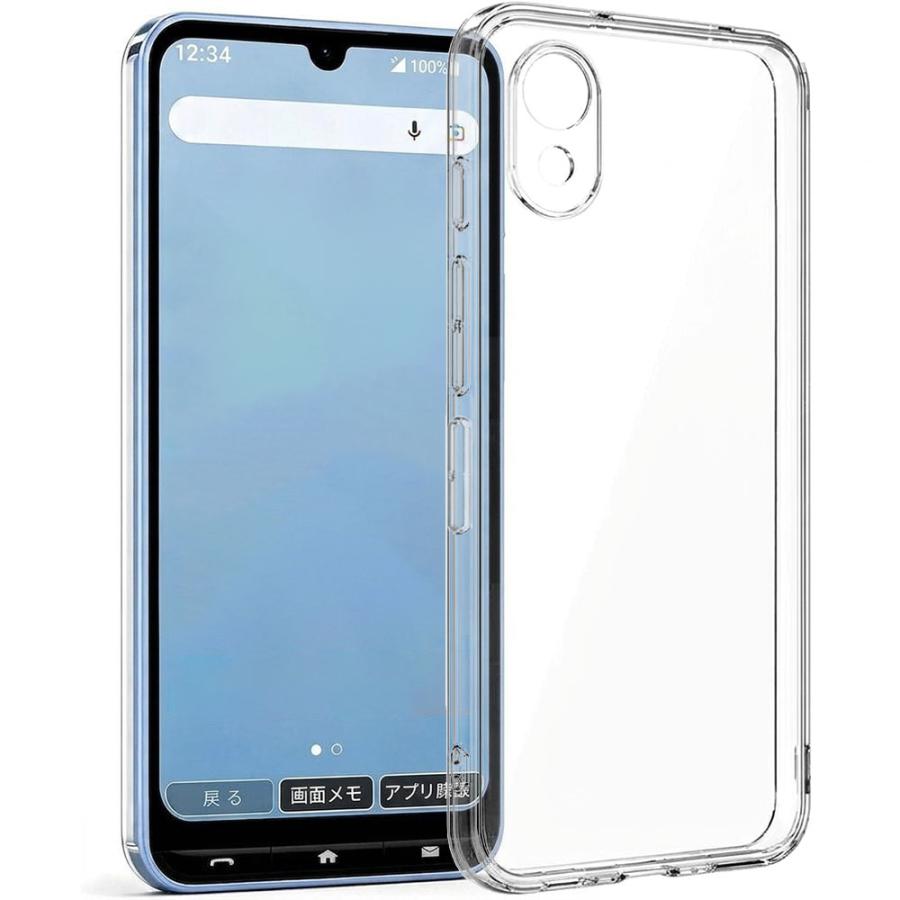 かんたんスマホ5 A601ZT ソフトケース TPU保護ケース・カバー 耐衝撃